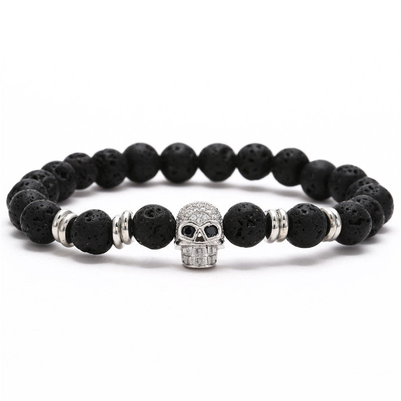 King of Skulls bracelet - multicolor