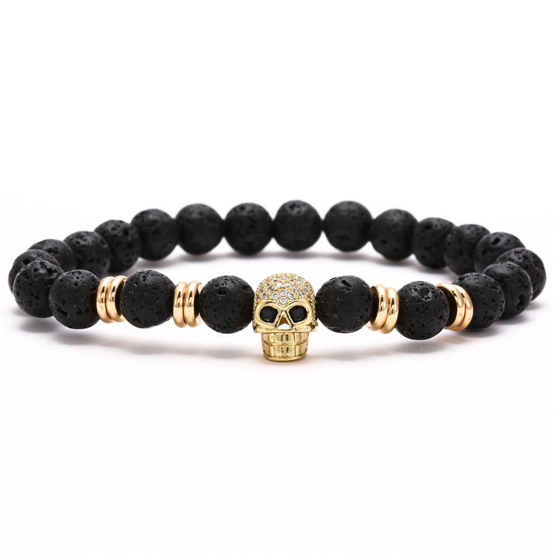 King of Skulls bracelet - multicolor