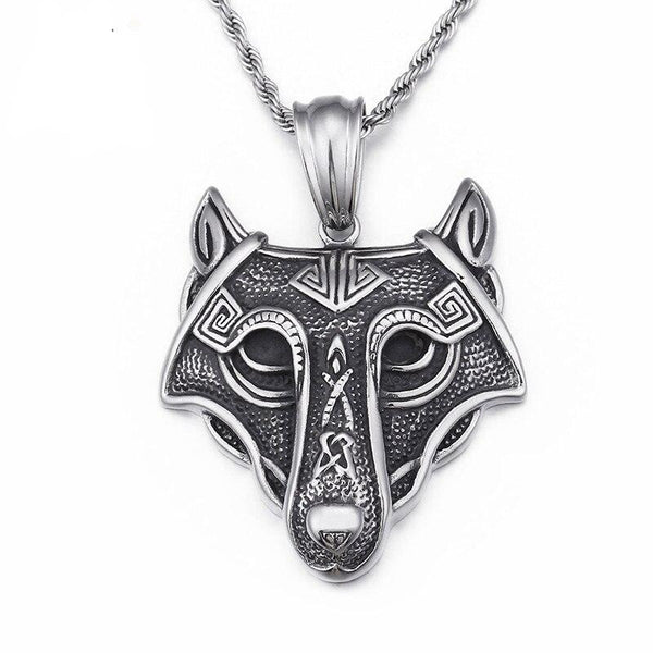 Curious Wolf Necklace