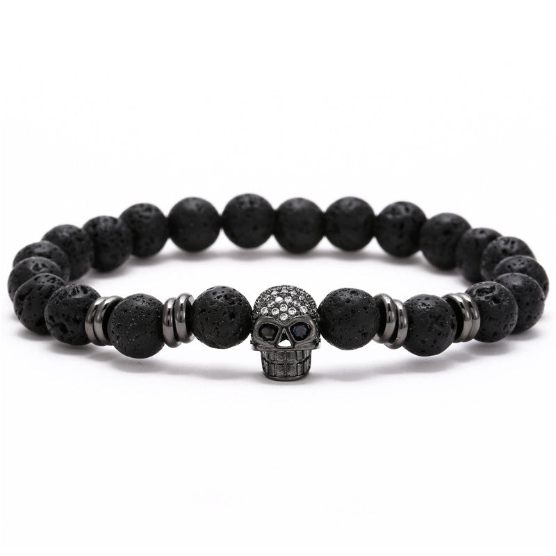 King of Skulls bracelet - multicolor